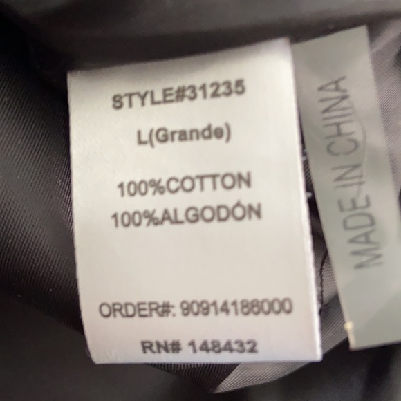 Becaal Size Large Red Buffalo Plaid Quilted Full Zip Cabincore Cozy Vest 4391 - Picture 8 of 9